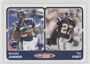 2003 Topps Total - [Base] #426 - Quentin Jammer, Tay Cody