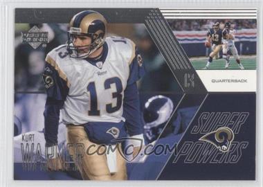 2003 Upper Deck - Super Powers #SP-1 - Kurt Warner