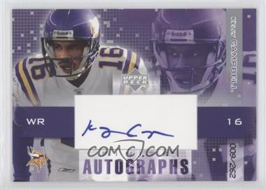 2003 Upper Deck Finite - Autographs #FA-KC.1 - Kelly Campbell /262