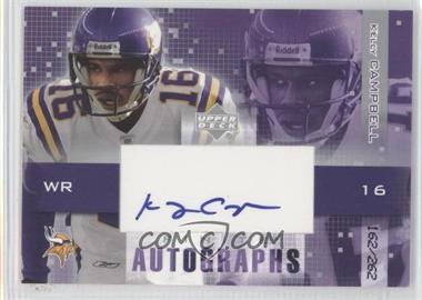 2003 Upper Deck Finite - Autographs #FA-KC.1 - Kelly Campbell /262