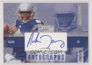 2003 Upper Deck Finite - Autographs #FA-RD - Rohan Davey /262