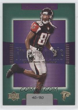 2003 Upper Deck Finite - [Base] - Gold #272 - Terrence Edwards /50