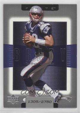 2003 Upper Deck Finite - [Base] #12 - Tom Brady /2350