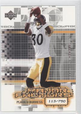 2003 Upper Deck Finite - [Base] #146 - Plaxico Burress /750