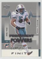 Zach Thomas [EX to NM] #/500