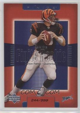 2003 Upper Deck Finite - [Base] #201 - Carson Palmer /999