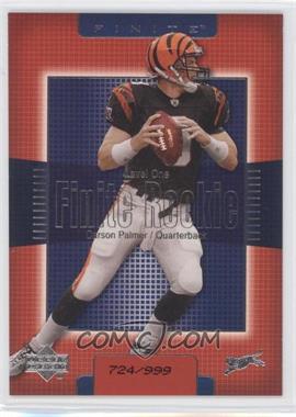 2003 Upper Deck Finite - [Base] #201 - Carson Palmer /999