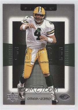 2003 Upper Deck Finite - [Base] #4 - Brett Favre /2350