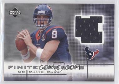 2003 Upper Deck Finite - Jerseys #FJ-DC - David Carr