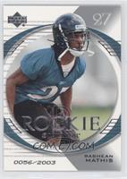 Rashean Mathis #/2,003