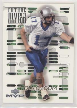 2003 Upper Deck MVP - Future MVPs Quarterbacks #QB-12 - Tony Romo