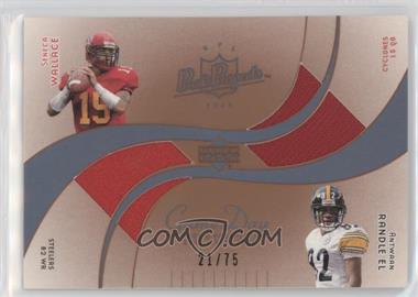 2003 Upper Deck Pros & Prospects - Game Day Jerseys Dual - Bronze #DJC-WR - Antwaan Randle El, Seneca Wallace /75