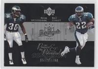 Duce Staley, Brian Westbrook #/1,700