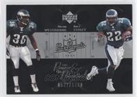 Duce Staley, Brian Westbrook #/1,700