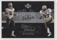 Donte' Stallworth, Joe Horn [EX to NM] #/1,700