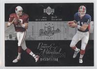 Josh McCown, Drew Bledsoe #/1,700