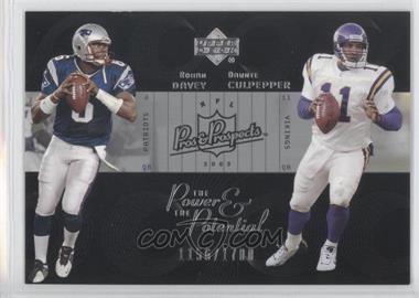 2003 Upper Deck Pros & Prospects - The Power & the Potential #PP-7 - Daunte Culpepper, Rohan Davey /1700