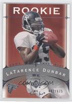 LaTarence Dunbar #/675