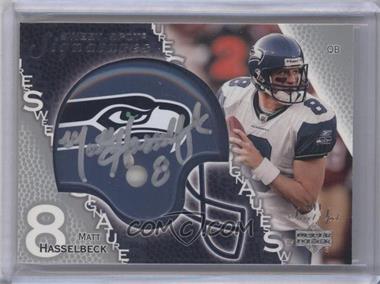 2003 Upper Deck Sweet Spot - Signatures #SS-MH - Matt Hasselbeck