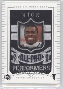 2003 Upper Deck UD Patch Collection - [Base] #148 - Michael Vick