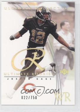 2003 Upper Deck Ultimate Collection - [Base] #62 - Justin Gage /750