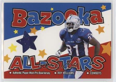 2004 Bazooka - All-Stars Pro-Bowl Jerseys #BAS-RW - Roy Williams