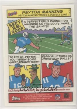 2004 Bazooka - Comics #13 - Peyton Manning