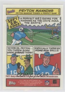 2004 Bazooka - Comics #13 - Peyton Manning