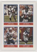 Jerry Rice, Troy Brown, Terry Glenn, Rod Smith