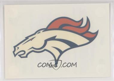 2004 Bazooka - Team Logo Tattoos #_DEBR - Denver Broncos Team