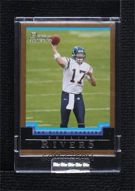2004 Bowman - [Base] - Gold #113 - Uncirculated Rookies - Philip Rivers [Uncirculated]