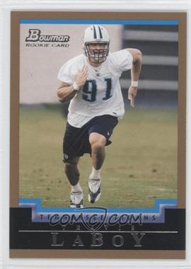 2004 Bowman - [Base] - Gold #247 - Uncirculated Rookies - Travis LaBoy