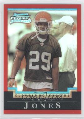 2004 Bowman Chrome - [Base] - Uncirculated Red Refractor #186 - Sean Jones /210