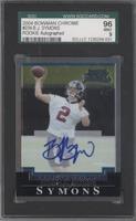 Rookie Autographs - B.J. Symons [SGC 9 MINT]