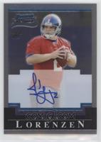 Rookie Autographs - Jared Lorenzen