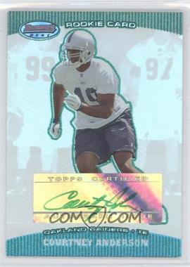 2004 Bowman's Best - [Base] - Green #169 - Courtney Anderson /499