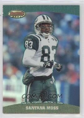 2004 Bowman's Best - [Base] - Green #44 - Santana Moss /499