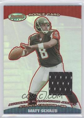 2004 Bowman's Best - [Base] - Red #116 - Matt Schaub /50