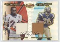 Clinton Portis, Steven Jackson #/25