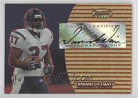 Domanick Davis #/50