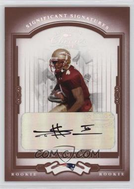 2004 Donruss Classics - [Base] - Red Significant Signatures #215 - P.K. Sam