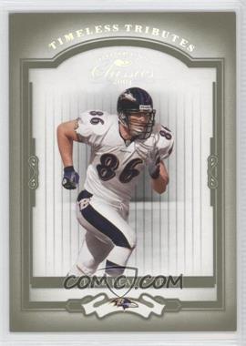 2004 Donruss Classics - [Base] - Timeless Tributes Green #9 - Todd Heap /50