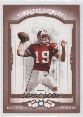 2004 Donruss Classics - [Base] - Timeless Tributes Red #180 - Jim Sorgi /100