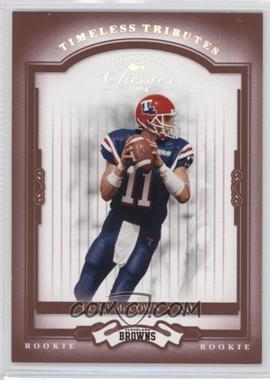 2004 Donruss Classics - [Base] - Timeless Tributes Red #204 - Luke McCown /100