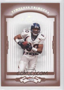 2004 Donruss Classics - [Base] - Timeless Tributes Red #28 - Rod Smith /100