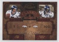 John Elway, Terrell Davis #/750