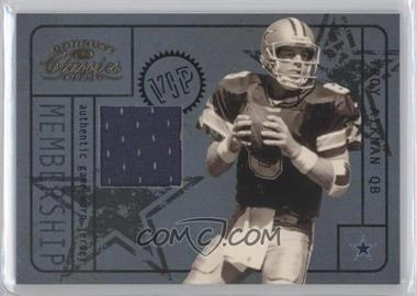 2004 Donruss Classics - Membership - VIP Jerseys #M-25 - Troy Aikman /250