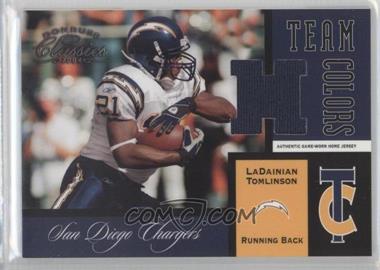 2004 Donruss Classics - Team Colors - Home #TC-16 - LaDainian Tomlinson /75