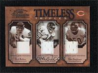 Dick Butkus, Walter Payton, Mike Singletary #/100