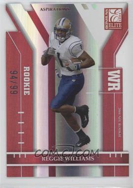 2004 Donruss Elite - [Base] - Aspirations Die-Cut #184 - Reggie Williams /99